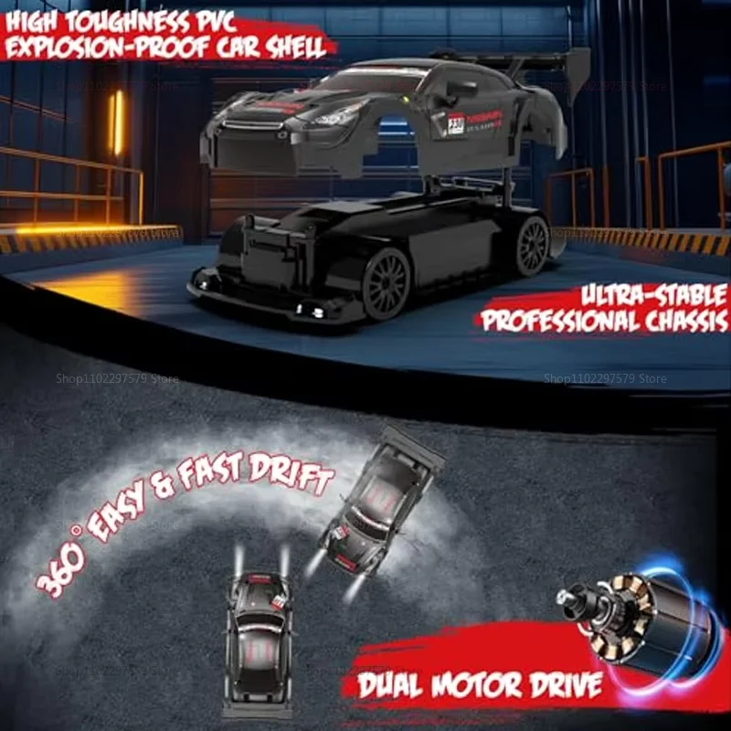 4WD RC dérive voiture télécommande GTRPRO modèle Charge 4x4 course RTR Radio camion véhicule jouet cadeau pour garçon fille enfants enfants adultes