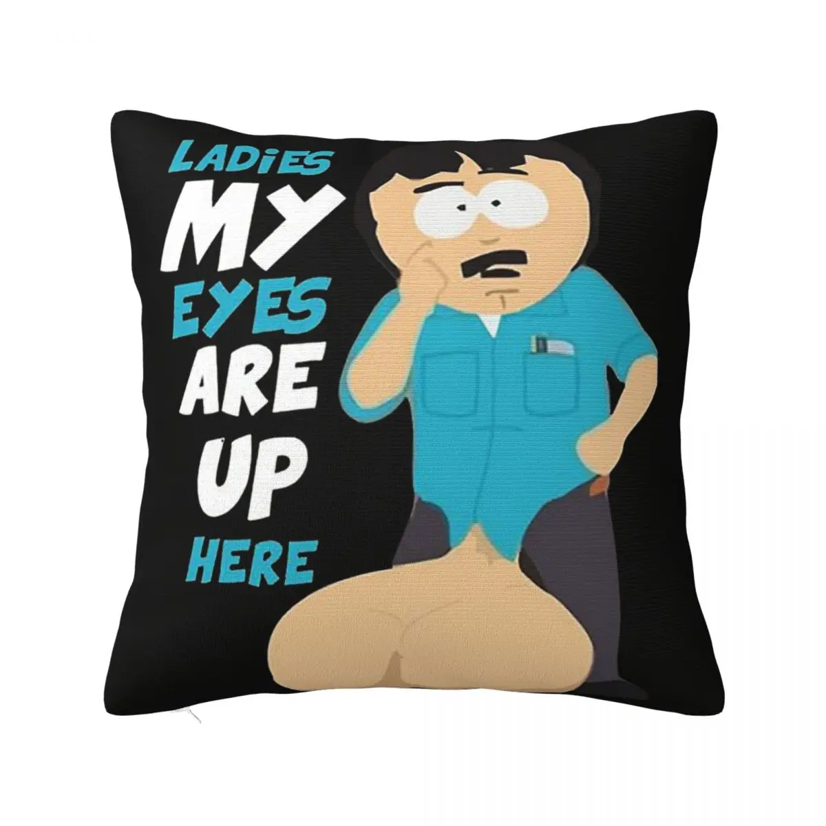 

Decorative Pillow Cover Southpark Big Balls Merch Car I love Towelie Pillow Case Cover Square Style Multiple Sizes