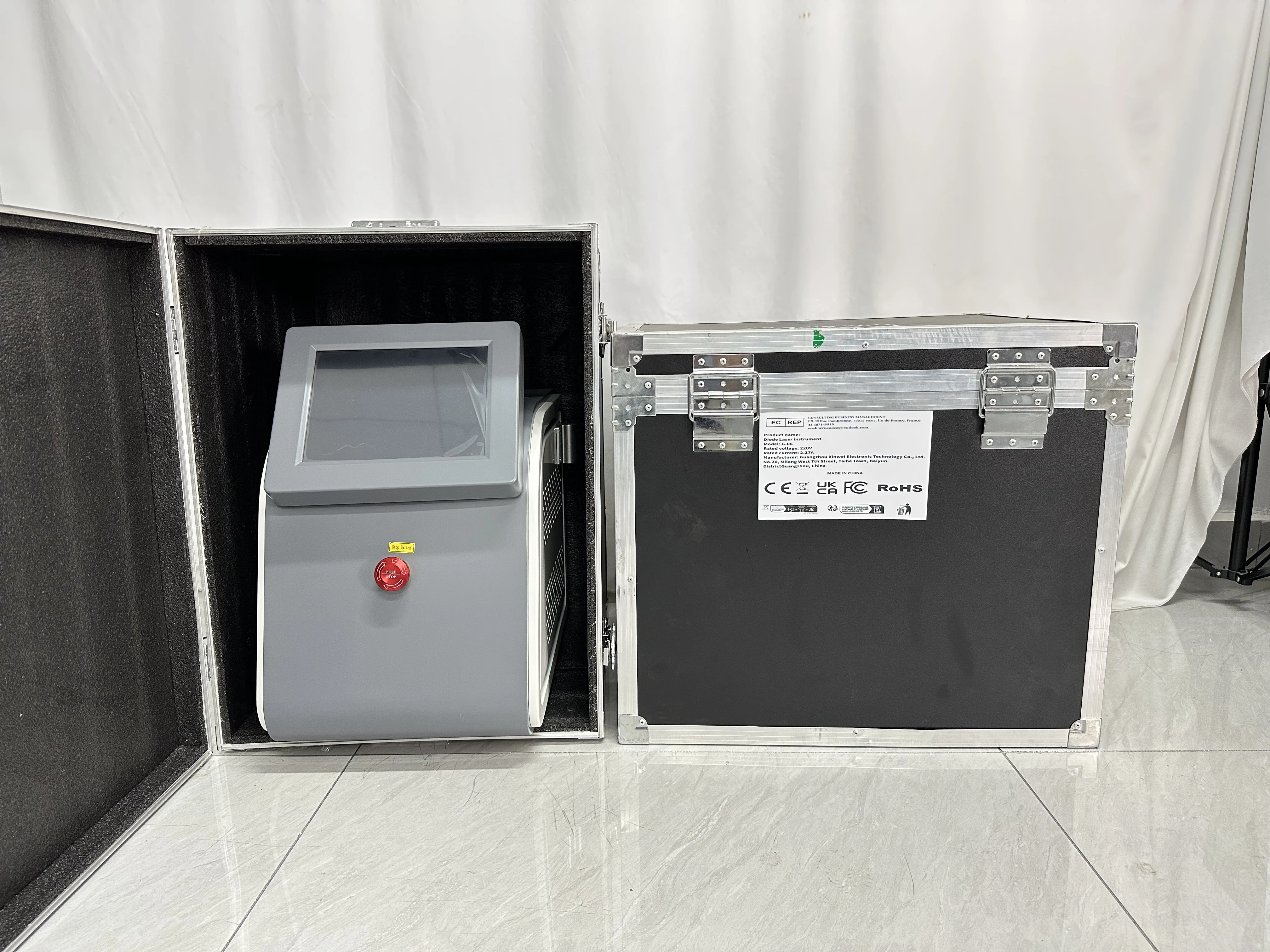 

Ice Permanent Hair Removal Epilator Painless Diode Laser Machine with 3 Wave Options 808nm 755nm 1064nm CE Certified Smooth Skin