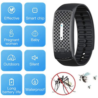 2pcs Smart Repellent Ultrasonic Mosquito Bracelet 초음파 모기 팔찌 밴드 치기 Electronic Repellent Anti Mosquito Pest Insect Bugs Wristband