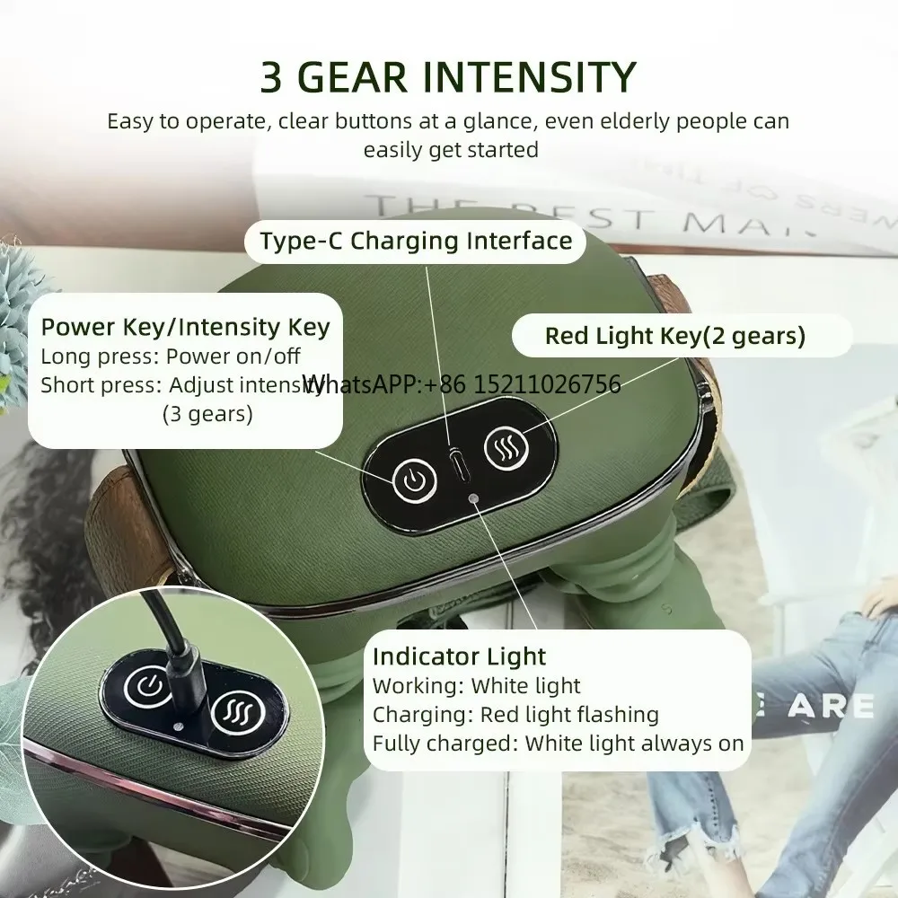 2025 New Shiatsu Back and Neck Massager with Heat Deep Tissue Kneading Targeted Comfort for the Shoulder Region