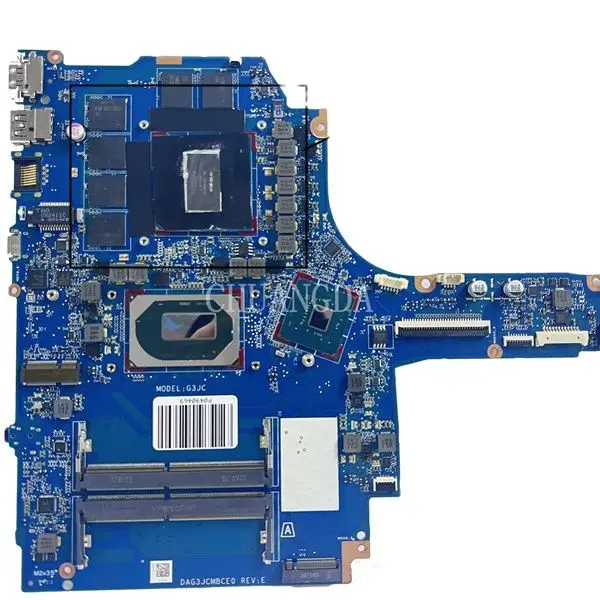 For HP Pavilion Gaming 16-A 16T-A laptop motherboard DAG3JCMBCE0 with i5-10300H  1600Ti 6GB I7-10750H GTX 1660Ti 6GB