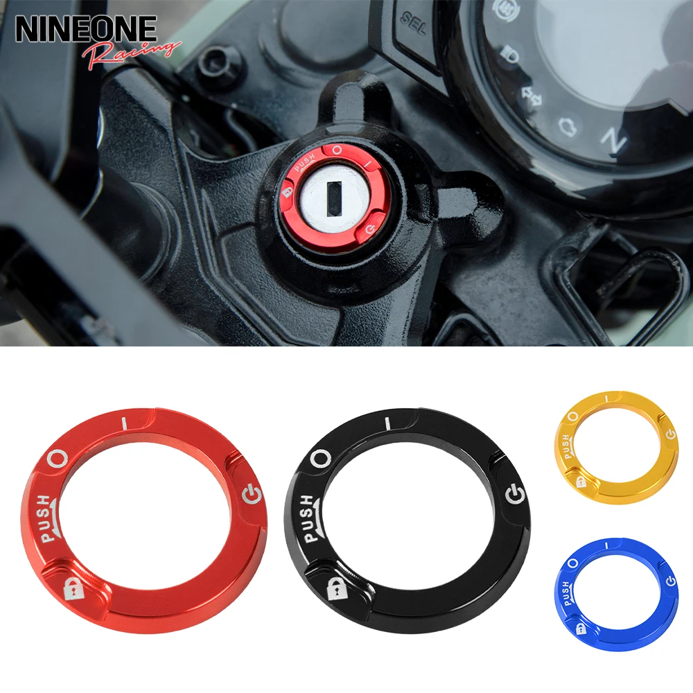 

Aluminum Key Box Cover Hole Ring Cap For Honda Hunter CT125 Trail125 Monkey125 CB125R CB250R GB350/S CNC Ignition Switch Ring