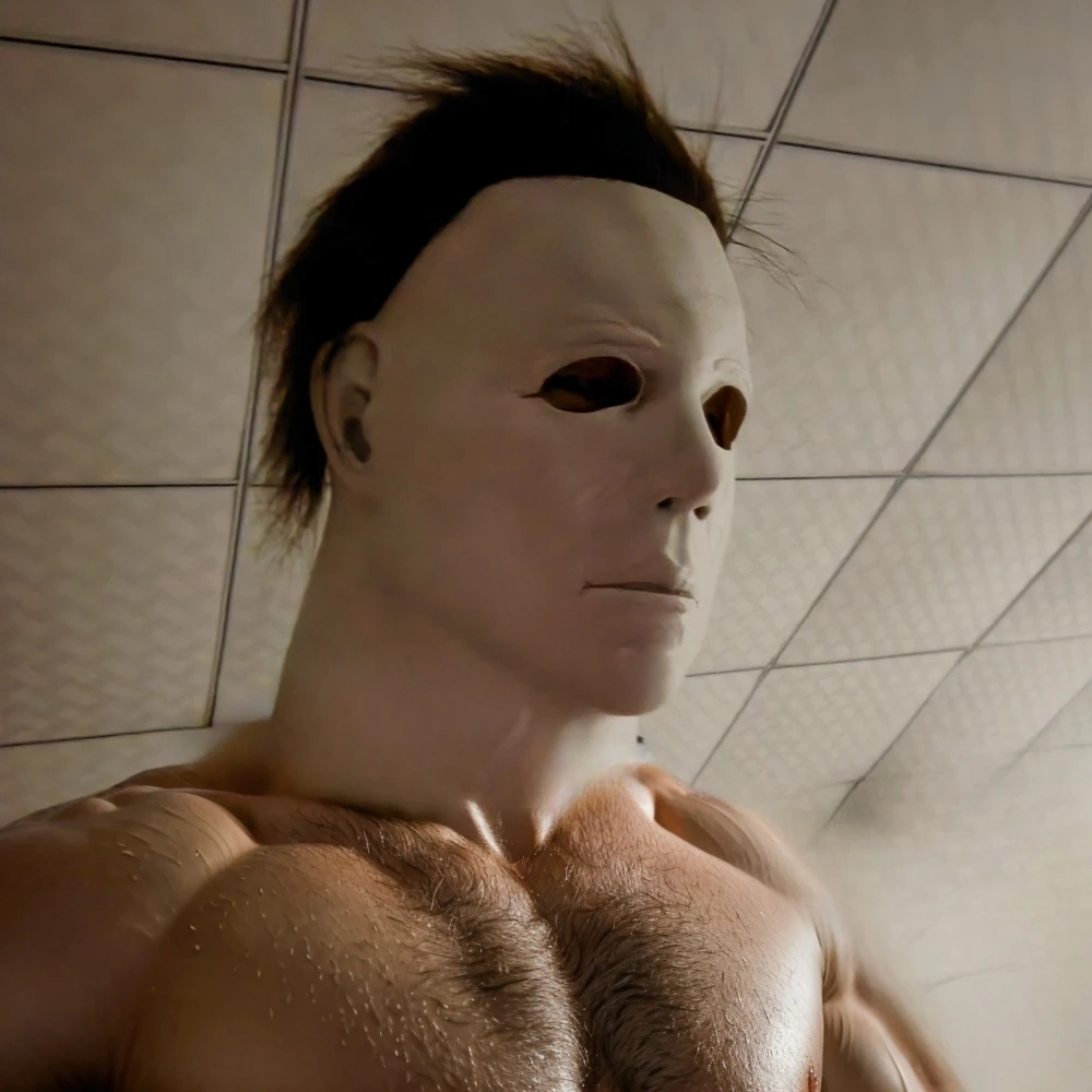 ฮาโลวีน 1978 Michael Myers หน้ากากสีขาวน่ากลัว Latex หน้ากากเต็มรูปแบบเครื่องแต่งกายภาพยนตร์สยองขวัญ Face ฮาโลวีนเครื่องแต่งกายสําหรับชาย