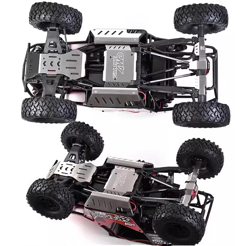 RC Accessories Alloy Chassis Full Set of Armor for CROSSRC UT4 PRO Tiger Shark Model Car