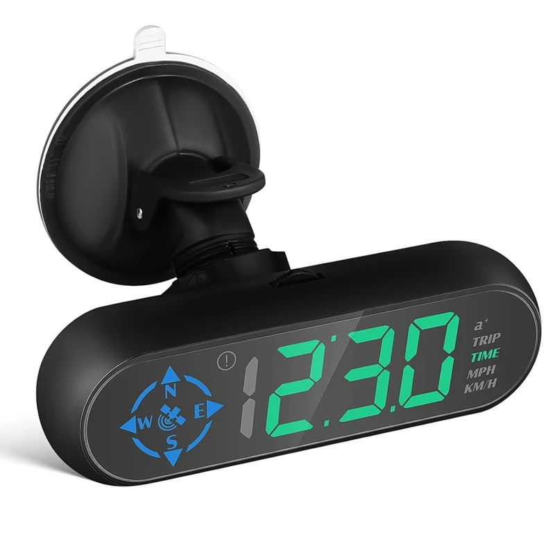 

Car Digital GPS Speedometer Car Heads Up Display Speedometer Car Odometer Windshield Smart Speedometer Hud For Vehicle