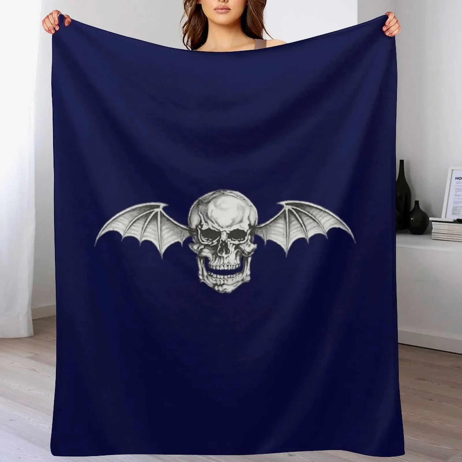 

A7X LOGO Throw Blanket Soft Home Decor Blanket for Couch Bedroom