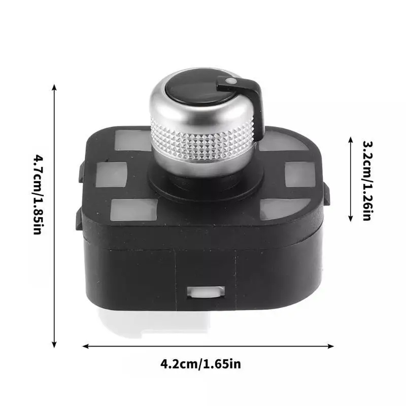 Picture 7: Car Electric Side Mirror Knob Adjuster for Precise Adjustment 4F0959565A MSAD104