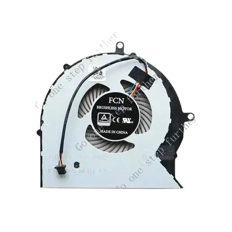 € CPU Cooling Fan DFS 552012   M00T FK7V Replacement for ROG Strix FX503 FX503VD GL703VM FX63V FX63VM