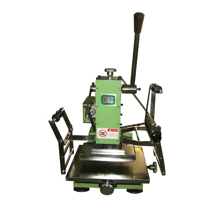 

Precision Manual Card Hot Foil Stamping Machine for T-Shirts Home Use Heat Press Machinery with Core Engine Component