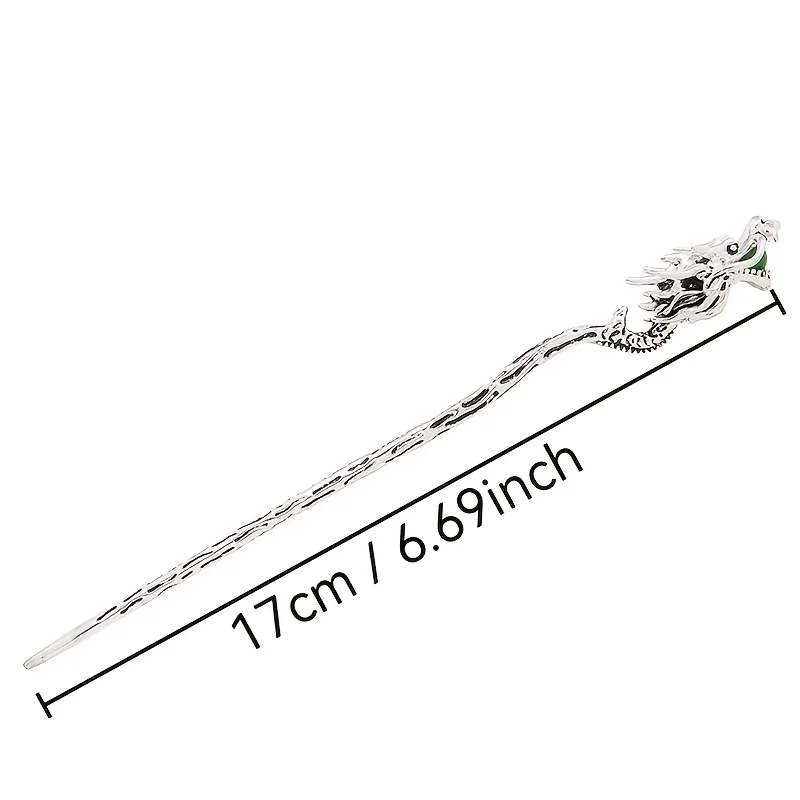 1pc Fashionable, Versatile, Simple, Elegant, and High-End Dragon Hairpin for Women, Girls, and Party Hair Accessories view 5