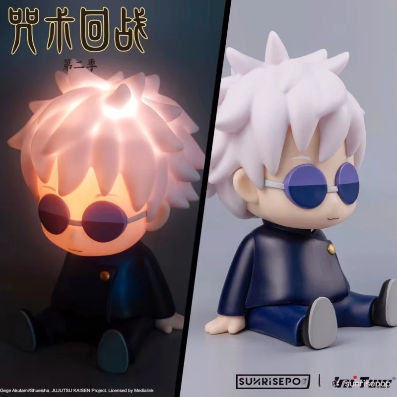 

In Stock Original Sunrisepop Anime Jujutsu Kaisen Season 2 Gojo Satoru Night Light Silicone Rubber Desk Lamp Light Gifts Toys