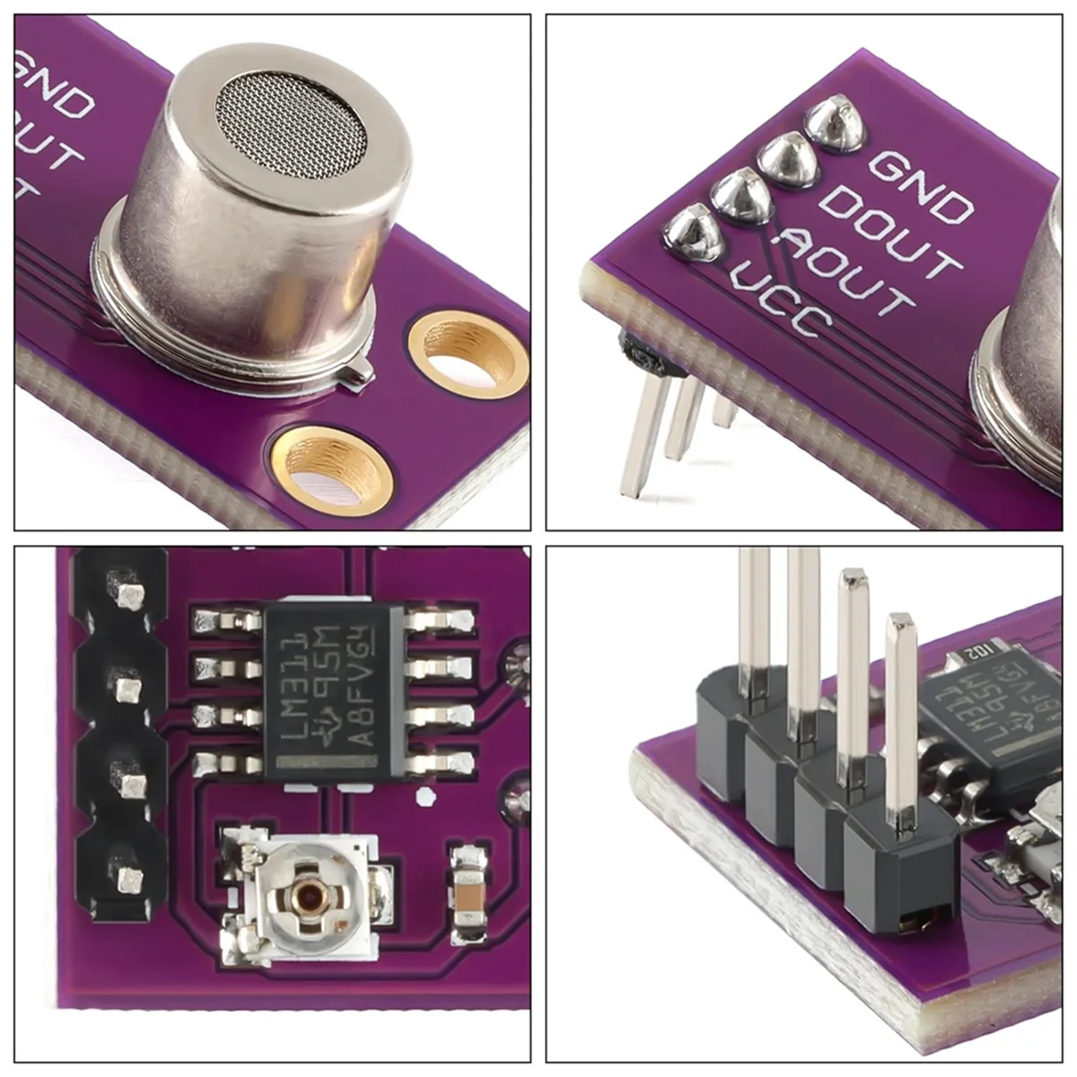 

B51C MS1100 Gas Sensor Module, High-Precision TVOC and CO2 Detection, Household and Laboratory Gas Quality Sensing