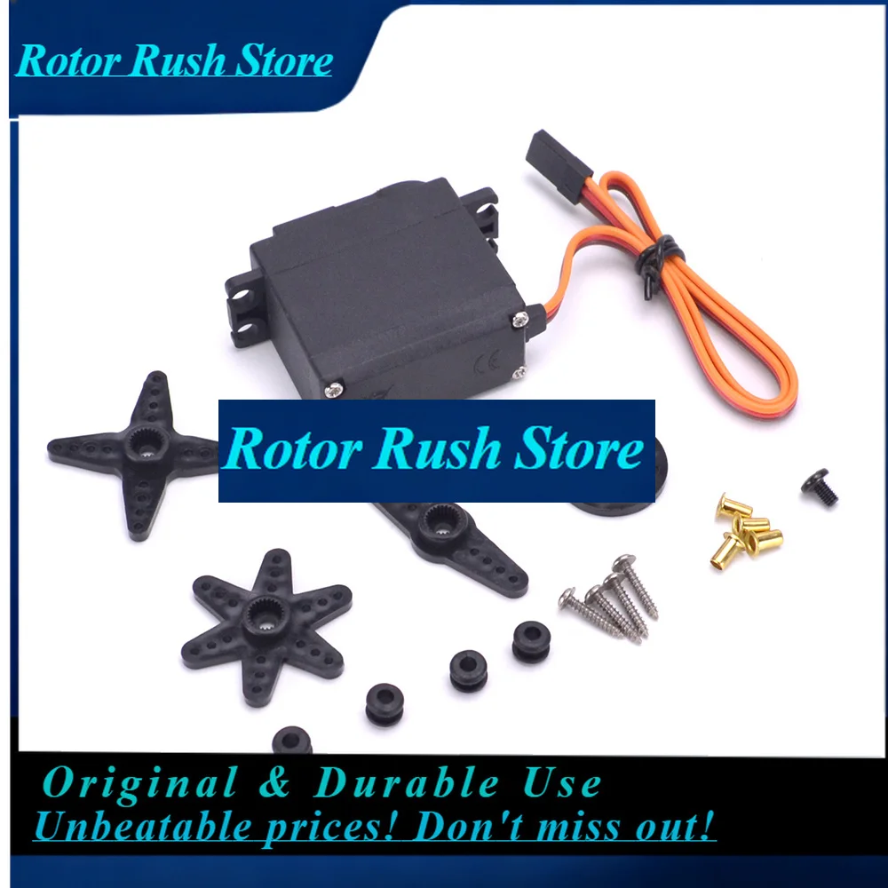 RoRusAA10 Pcs MG995 MG 995 / MG996R MG996 Metal Gear RC Servo High Speed For Racing Car Truck Parts Car RC Model Helicopter Boat