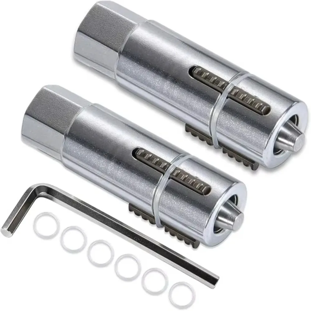 Universal 4/6 Points Broken Screw/Wire Extractor Adjustable Faucet Repair Broken Bolt Remover Slide Tooth Removal Tool