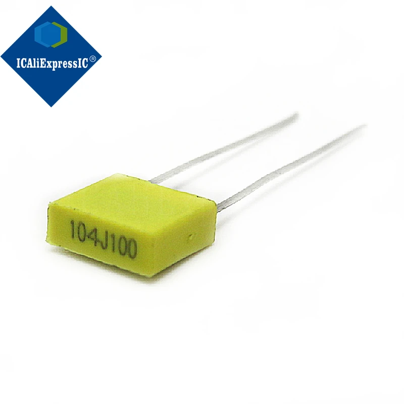 10piece Correction capacitor 100V104J 100NF 0.1UF Correction capacitor 5mm pitch