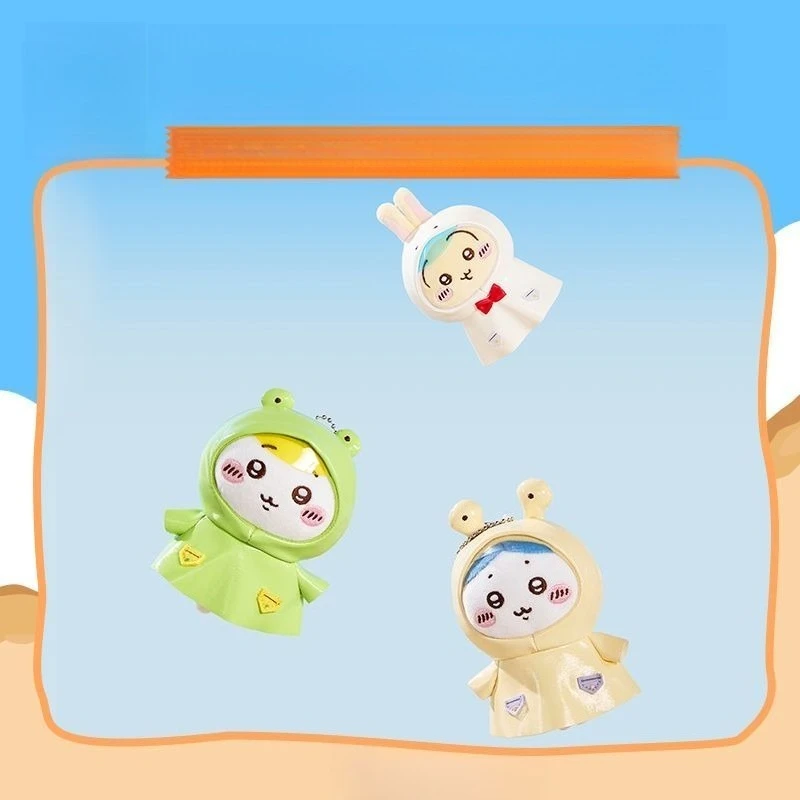 Chiikawa Usagi Kawaii Anime Cartoon Summer Swim Ring Pendant Plush Fashion Beautiful Exquisite Single Product Boys Girls Gift