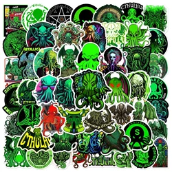 10/50PCS Horror Great Cthulhu Mythos Stickers Laptop Skateboard Suitcase Luggage Phone Decal Cartoon Stickers Children Toy Gift