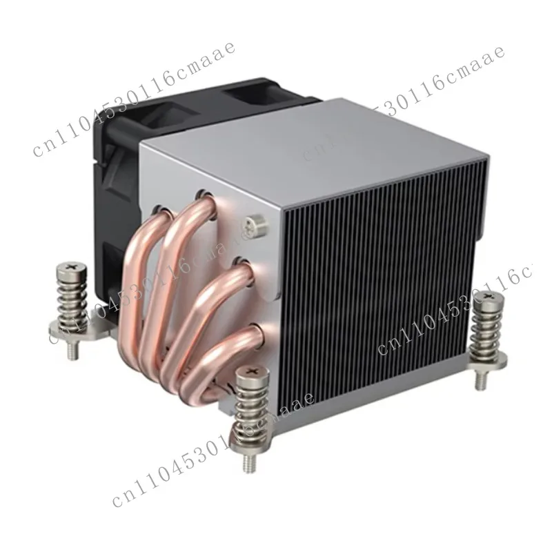 130W LGA 1150 1155 1156 1151 2U Server Heat Sink CPU Cooler With Pwm Cpu Fan 4 Copper Heat Pipe Heatsink for Server Cooling