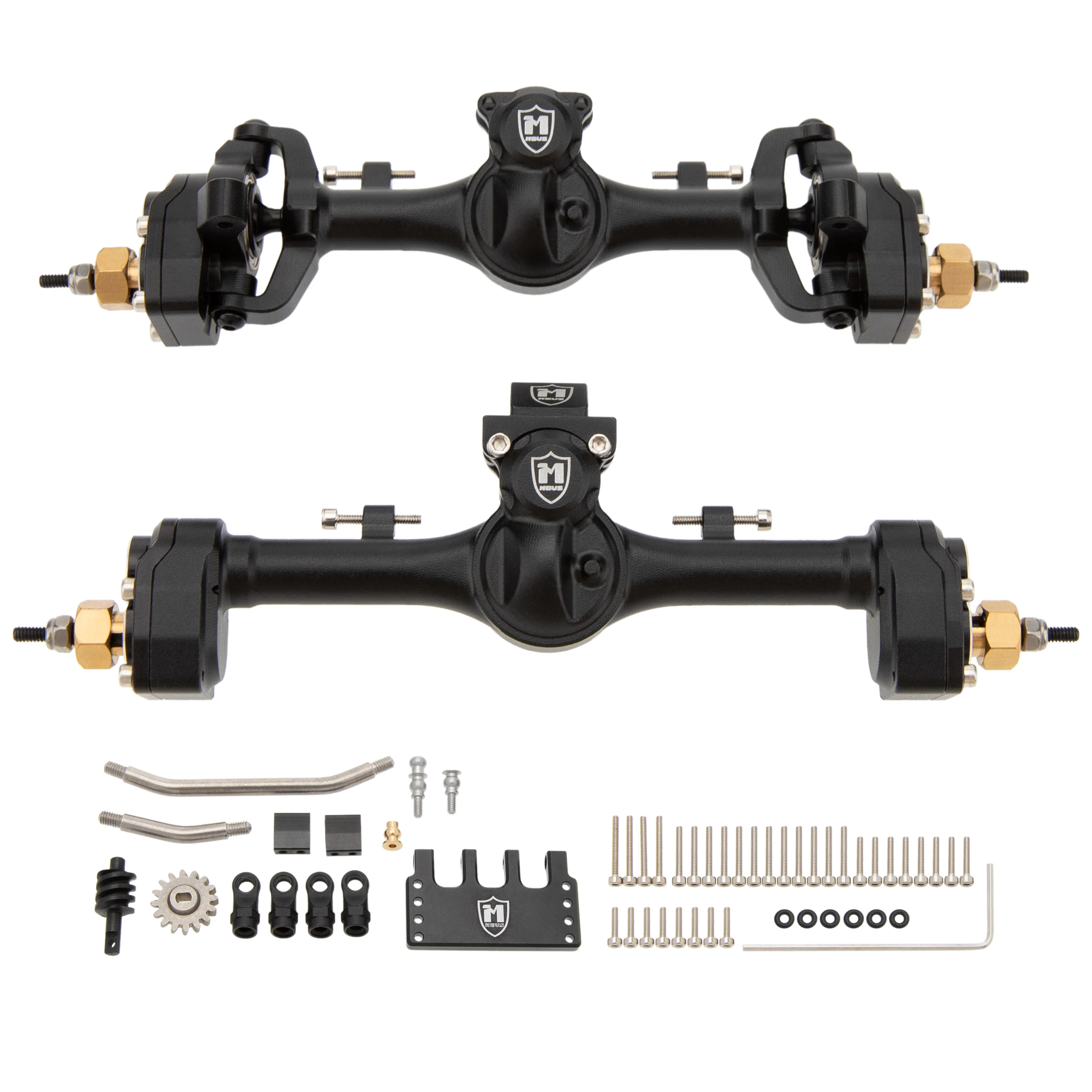 MEUS Racing +6.2mm SCX24 Portal Axles for Axial 1/24 SCX24 RC Crawler