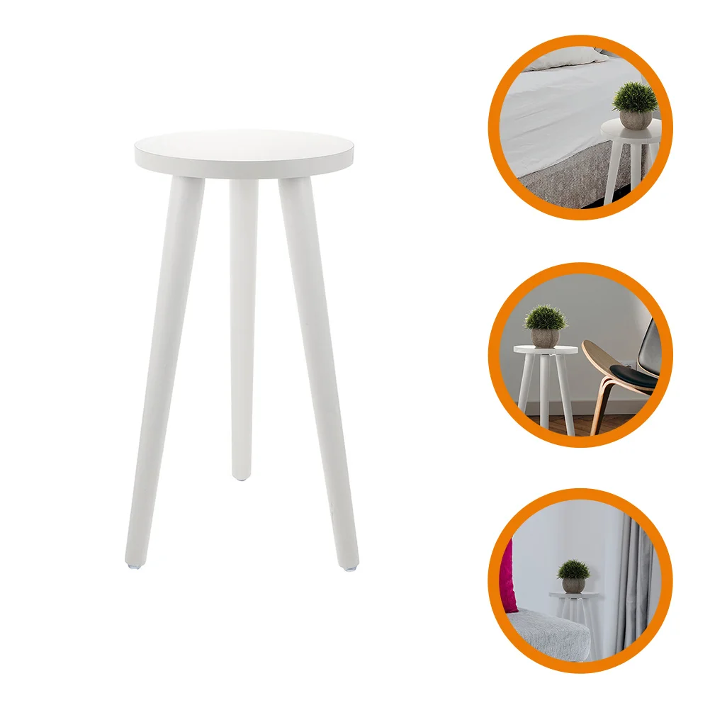 

Wooden Flower Pot Stand Tall Plant Display Rack Indoor Outdoor Storage Round Pot Holder Garden Balcony Living Room Decor Natural