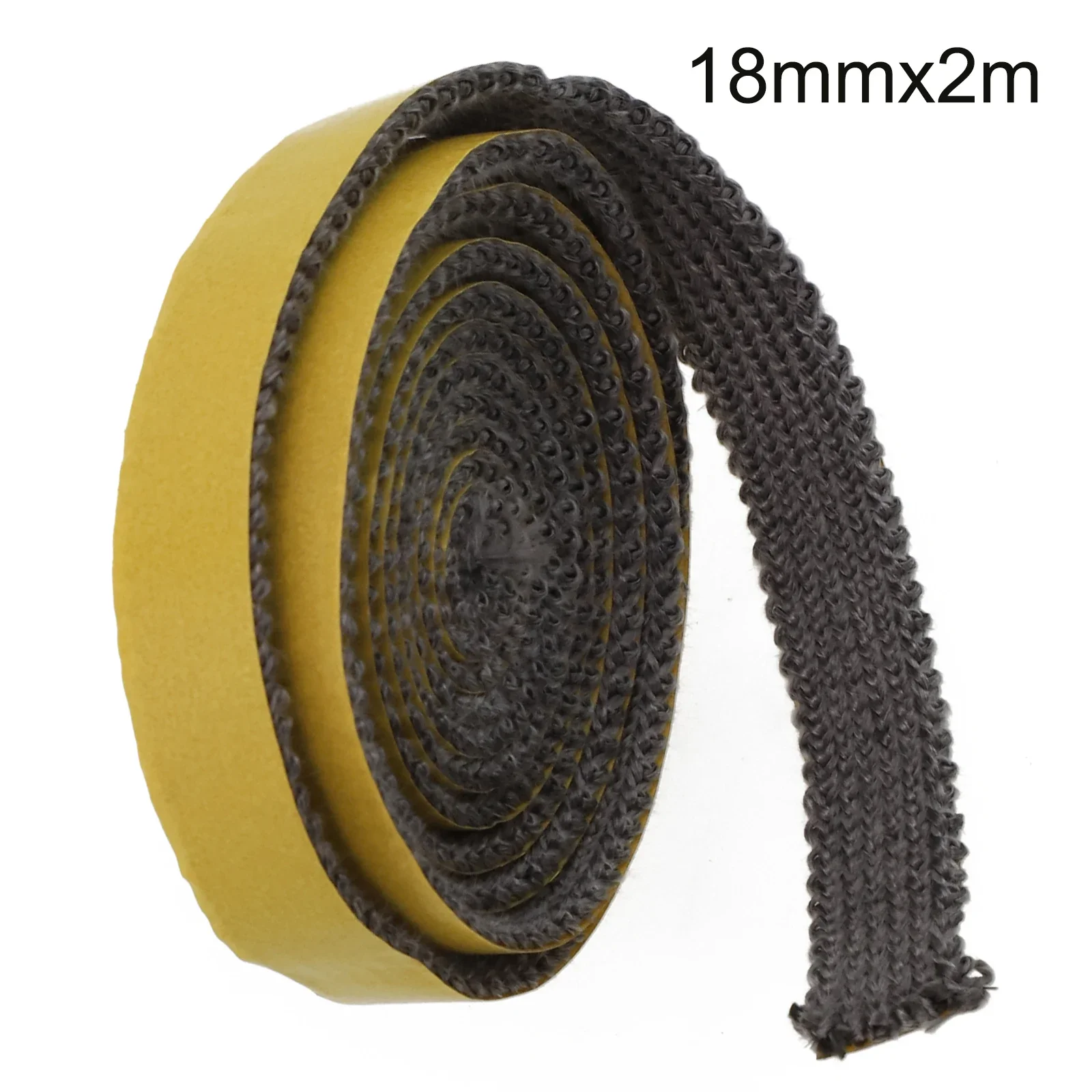 Sealers Self Adhesive Glass Seal Home Renovation 20mmx2m Bouncy Flat Stove Fire Rope High Temperature Accessories