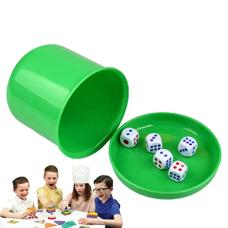 Dice Cup Set Dice Shaker Cup For Family Games Dice Stacking Cup Set Birthday Party Dice Play Set