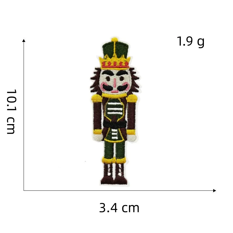 DIY Cartoon Patches New Puppet Soldier Cloth Sticker Cartoon Anime Character Sticker Decorative Gift Clothing Sticker