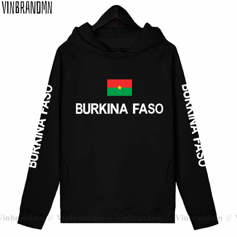 

Burkina Faso Hoodie Men Sweatshirt Sweat New Hip Hop Streetwear Tracksuit Nation Footballer Sport Country BFA Burkinabe Hoodies