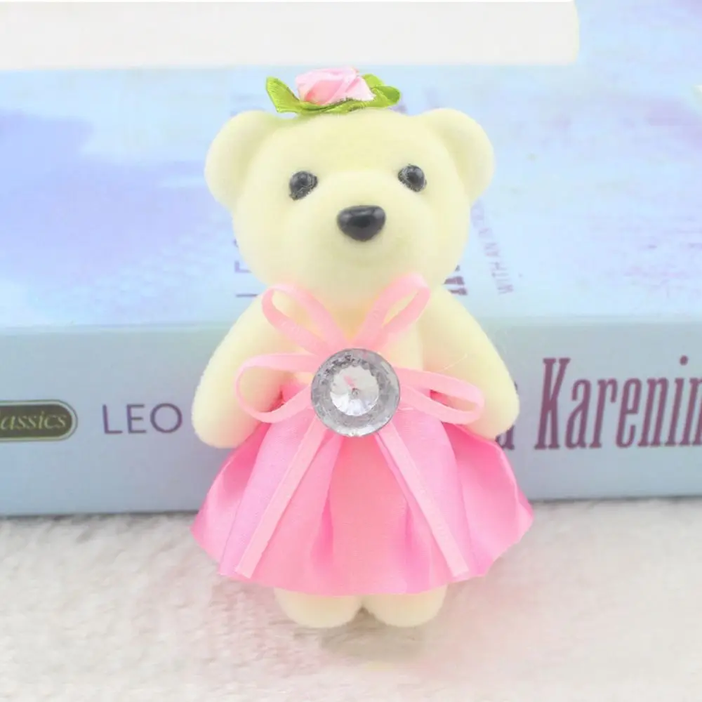 

10 шт./компл., пенопластовый медведь, медведь, игрушки из пенопласта, кукла, животное, мини-медведь, букет цветов, мультфильм, сделай сам, мультяшный букет, кукла, День святого Валентина