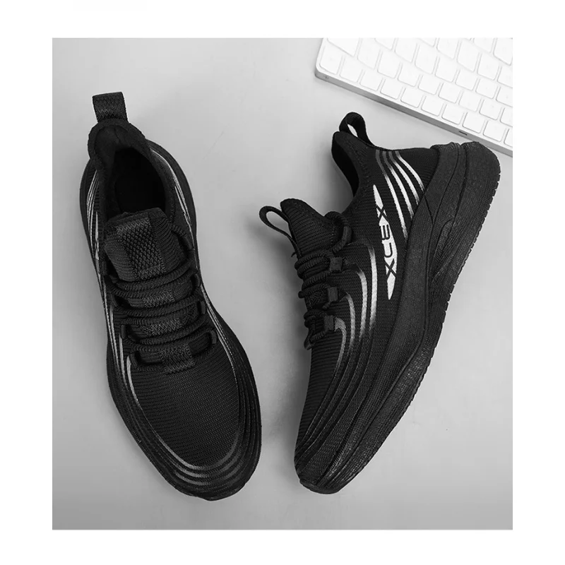

Men's Shoes Breathable All-match Mesh Shoes Sports Carbon plateShoes Men's All-match Wear-resistant Running Shoes for Men