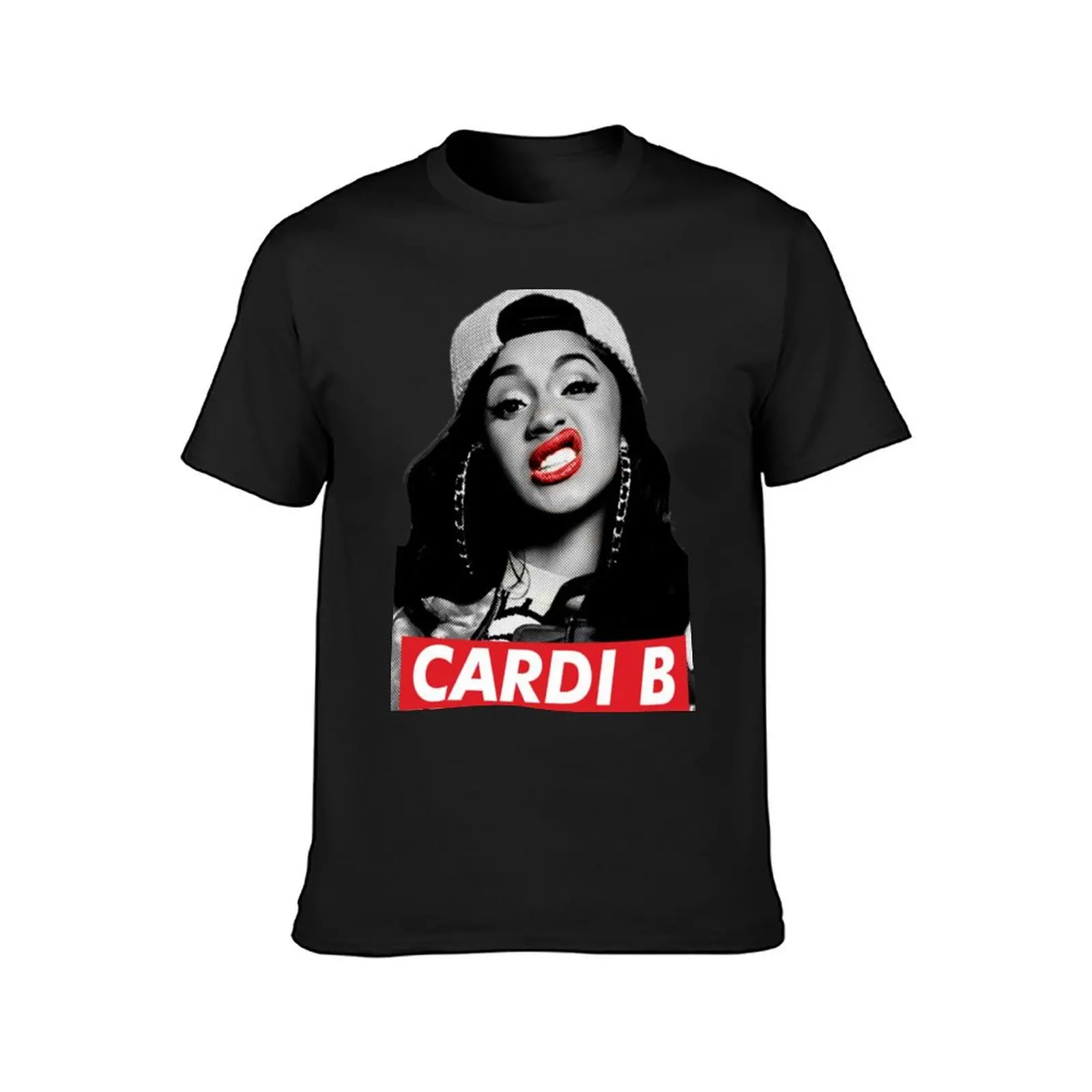 Cardi B Rapper T-Shirt aesthetic clothes cute tops vintage t shirts for men cotton