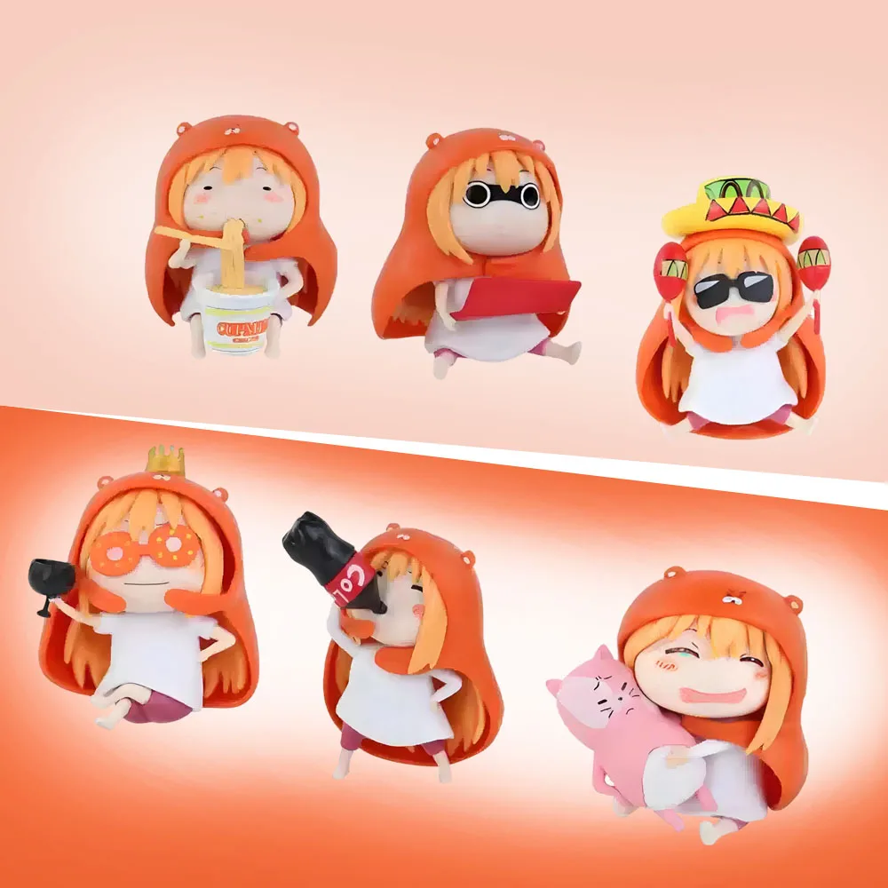 

Himouto Umaru chan Blind Box Figurines Anime Themed Gifts Merchandise Q Style Mini Toys Desktop Ornaments and Presents