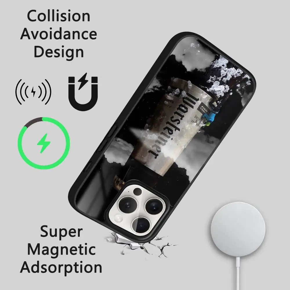 Famous Beer W-WarsteinerS Phone Case For iPhone 16 15 14 13 12 11 Pro Max Plus Mini Magsafe Mirror Wireless Magnetic Funda #4