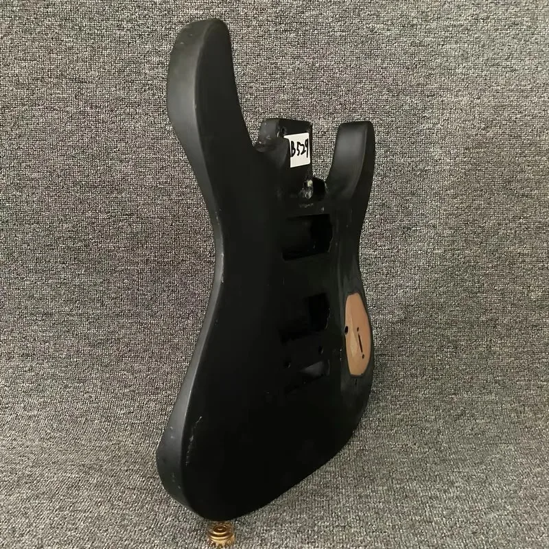 AB529 DIY Guitar&Bass Parts in Solid Wood Electric Guitar Body Unfinished 2 Points Tremolo&Bridges Right Hand Version Stocks