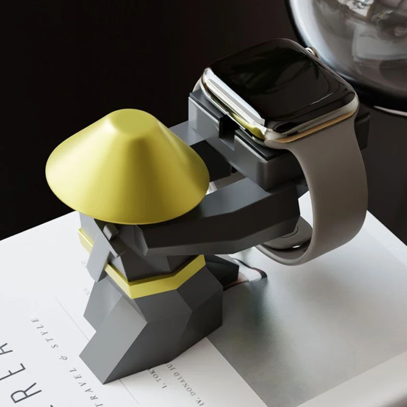 Support Apple Iwatch Charging Base Creative Cartoon Smart Watches Charge Holder Men's Wrist Watch Display Storage Accessories