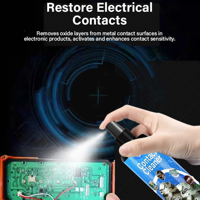 100ml Electrical Dust Removal Cleaner Spray No Damage Cleaning Liquid for PCB Connectors TV Phone Laptop Circuit Board Cleaners - view 3