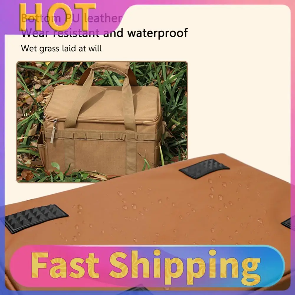 

Органайзер для кемпинговых принадлежностей объемом 30 л, большая вместительная дорожная сумка для пикника, складная, съемная, многофункциональная, для кемпинга