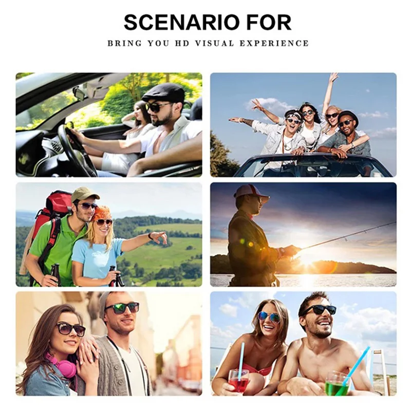 CATERSIDE Retro Polarisierte Sonnenbrille Männer Ultraleicht TR90 Rahmen Polygon Frauen Sonnenbrille Im Freien Hohe Qualität Reise Brillen – Detail 20