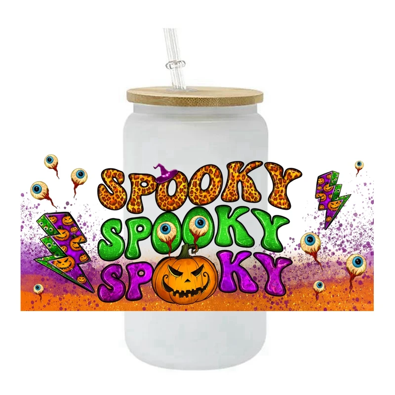 Halloween Design True Crime UV  Dtf Wraps Transfer  Spooky Season UV DTF  Libbey  Sticker Murder Crime Shows Ready to Apply