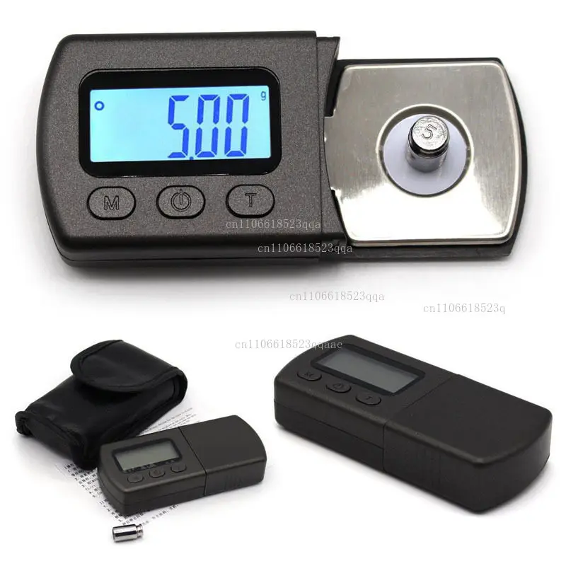 1 PCS Professional LP Digital Turntable Stylus Force Scale balance Gauge LED Dzr Arm Load Meter Vesion For Tonearm Phono