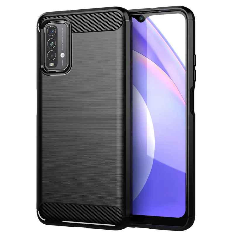 Shockproof Bumper For Xiaomi Redmi 9T Case For Xiaomi Redmi 9T Cover Soft Silicone Protective Phone Bumper For Xiaomi Redmi 9T
