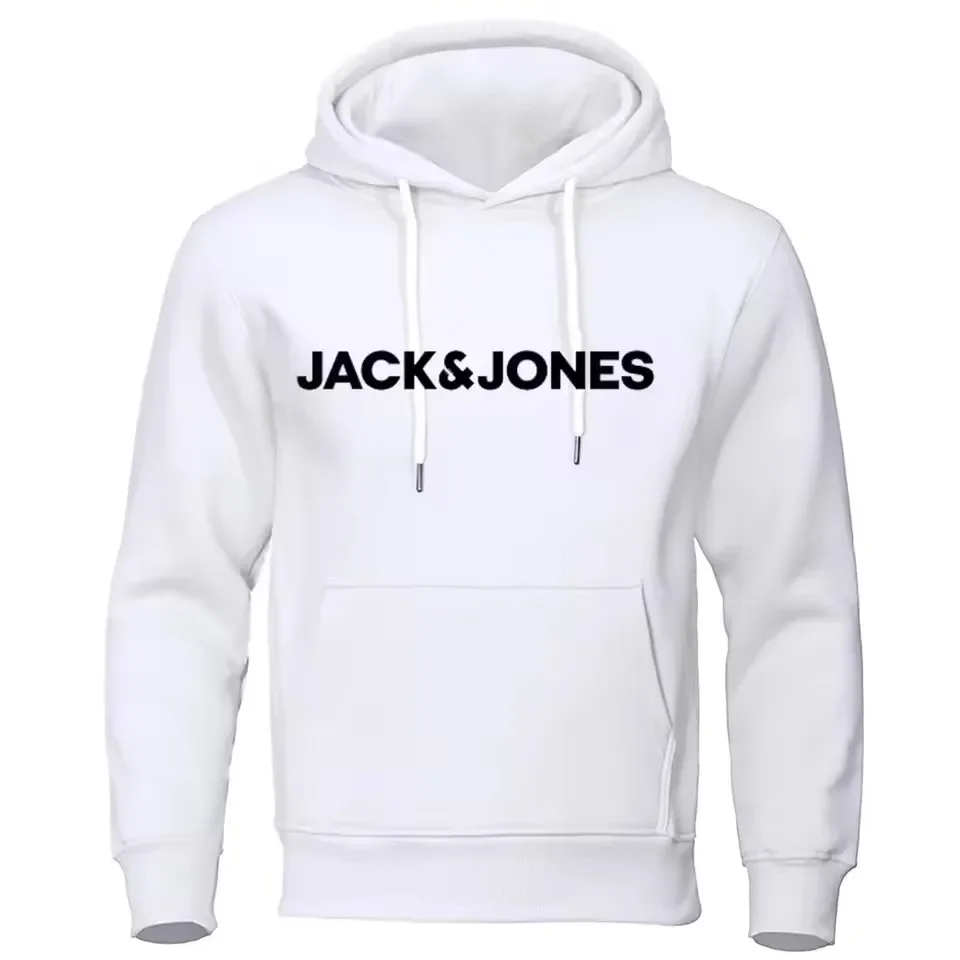 Sudaderas con capucha para hombre y mujer de la marca Jack & Jones, de diseño moderno, holgadas y de estilo informal, ropa deportiva cómoda con estampados y estilo urbano.