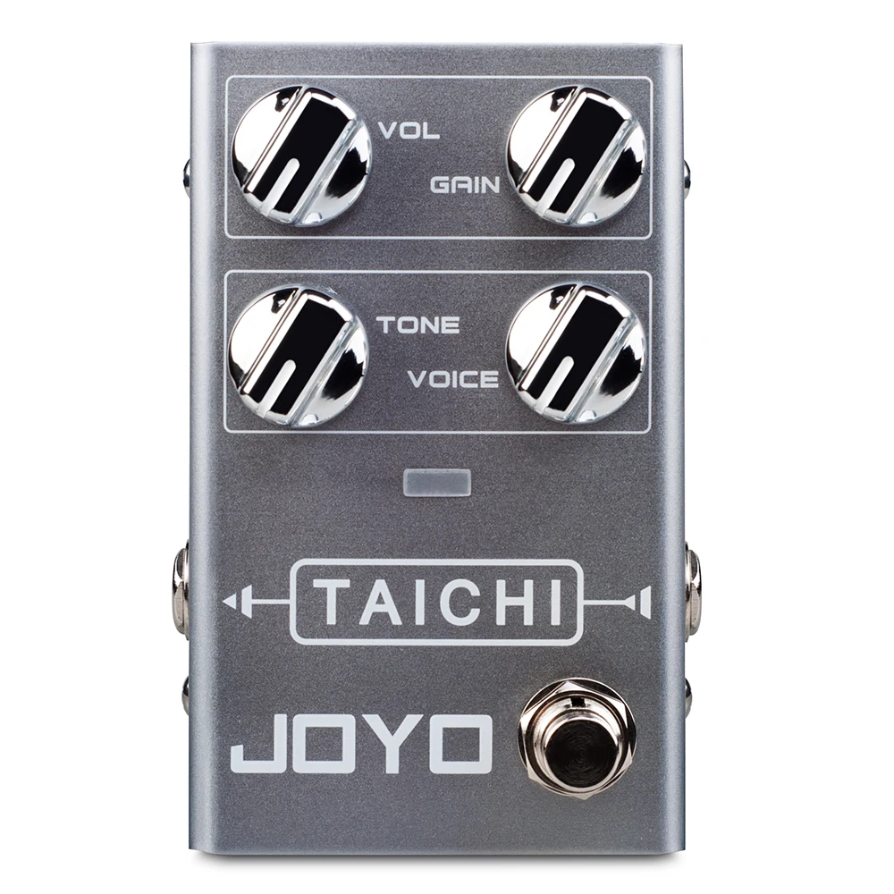 

JOYO R-02 TAICHI Overdrive педаль для электрогитары с низким коэффициентом усиления Overdrive педаль с эффектом перегрузки музыкальные Запчасти для гитары аксессуары