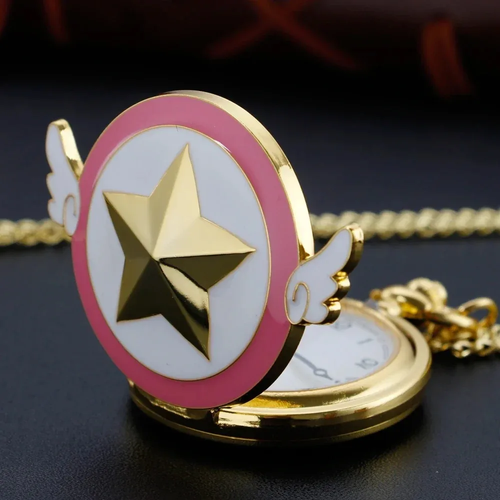 อะนิเมะสาวดวงจันทร์คอสเพลย์สร้อยคอนาฬิกา Steampunk นาฬิกาผู้หญิงสร้อยคอจี้นาฬิกาสําหรับสาวเครื่องประดับอุปกรณ์เสริมของขวัญ