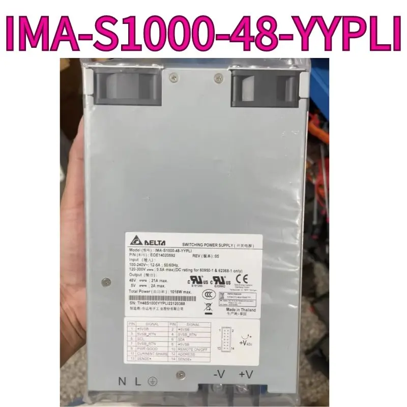 

Новый источник питания для переключателя IMA-S1000-48-YYPLI с гарантией на один год для быстрой доставки