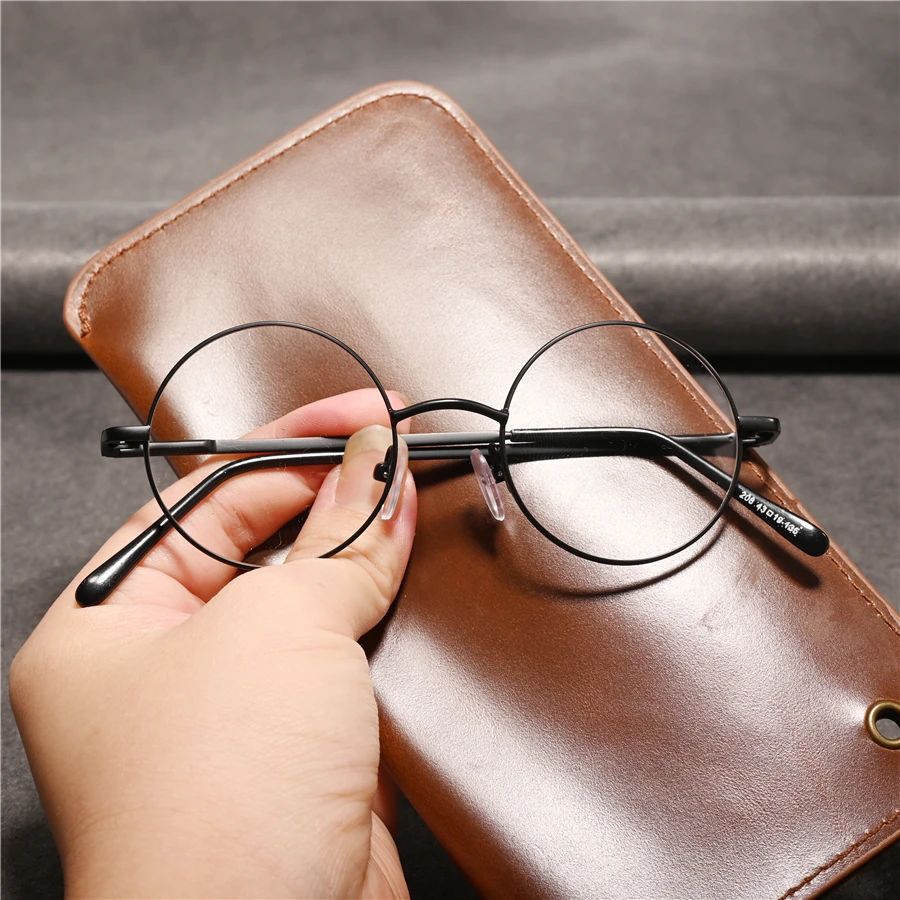 

Cubojue 43mm Round Reading Glasses Male Women 0 +100 125 150 175 200 225 250 275 300 325 350 Grade Eyeglasses Frame Black Nerd