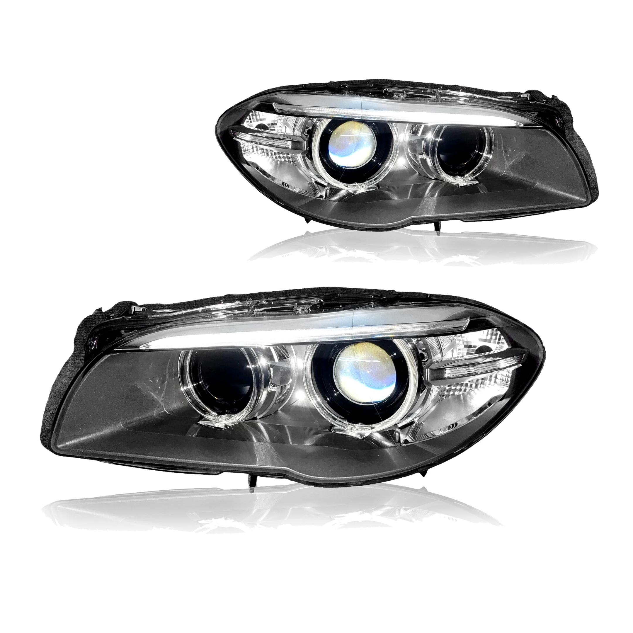 

Bimmor 3 Car Headlight For BMW Lci F10 F18 5 Series Head Light Xenon Headlamp 2014-2015 Headlamp Factory