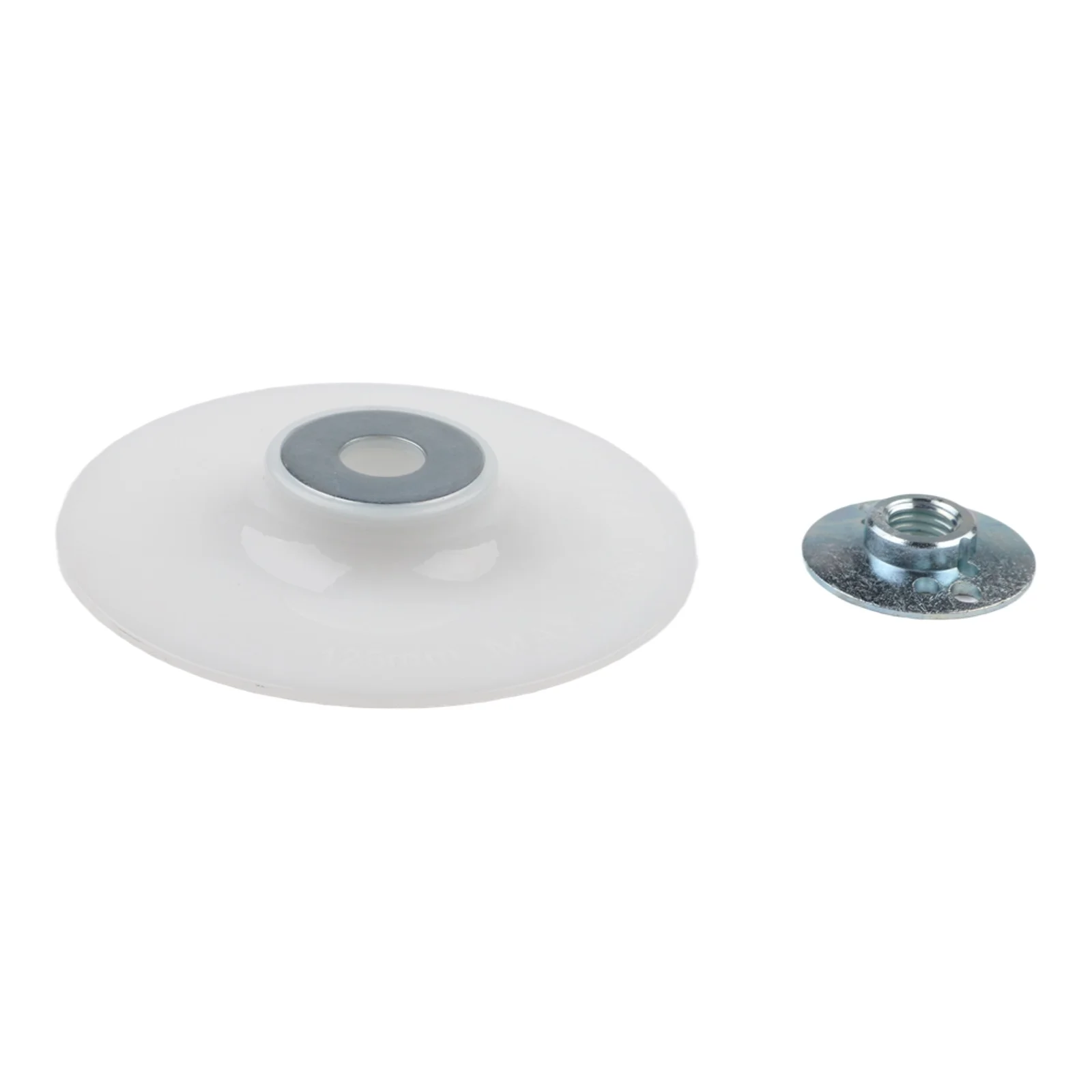 1pc 5inch Backing Pad With Adjusting Nut For Grinding Discs Backer Pad WFor Medium To Rough Grinding Power Tool Accessories