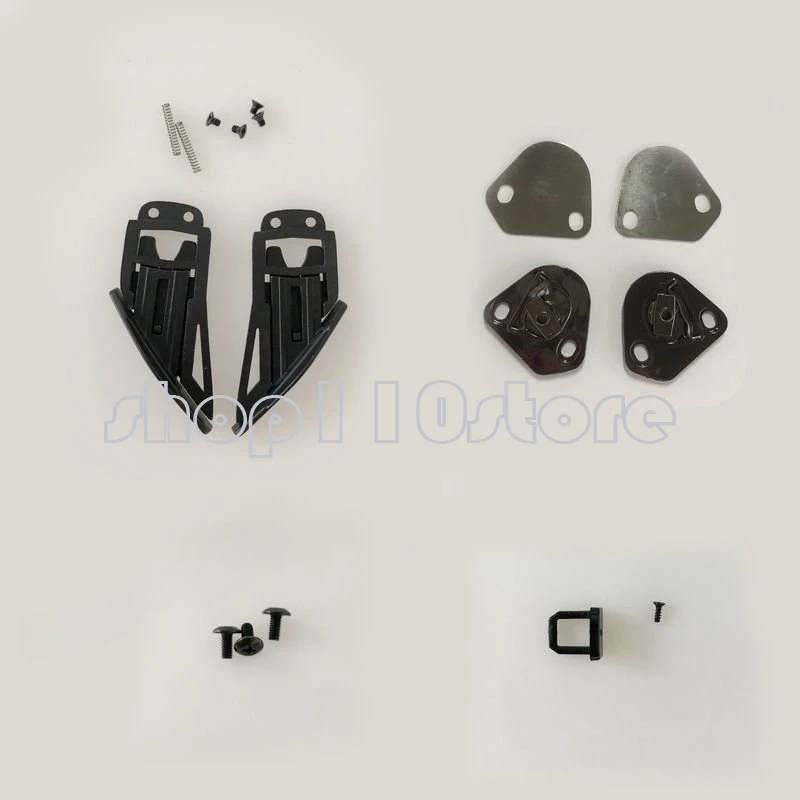 Helmet Accessories For AGV Pista GPR RACE3 Lens Snap Base Anti Fog Nail Screw Pull Buckle and Lock Motorcycle Equipments